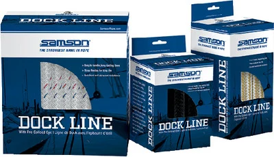 Samson - Dock Line Dbl/brd 3/4x50 Black - 604048000000