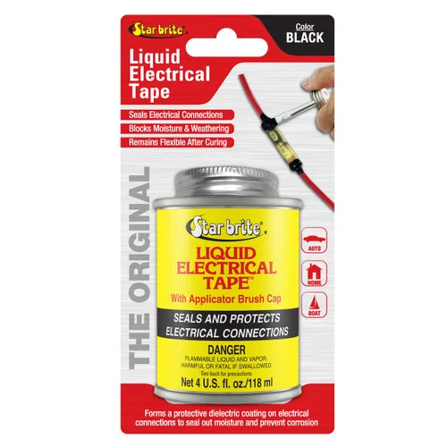 Starbrite Liquid Electric Tape Black 4 Oz 84104