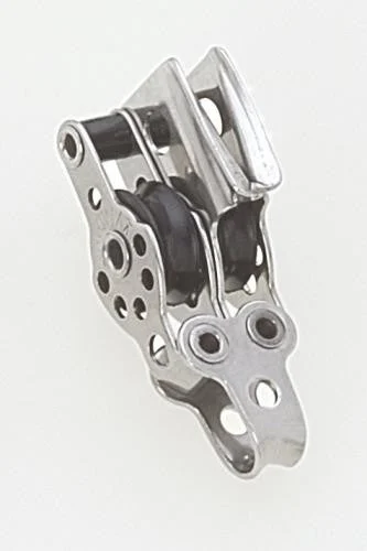 Viadana 17mm Double Micro Block w/Becket & Vee Jam, 08.10