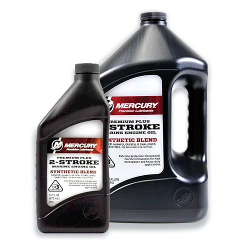 OEM Mercury 2 Stroke Synthetic Blend Outboard Engine Oil Premium Plus 858028k01 858027k01 858026k01