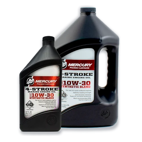 OEM Mercury 10W30 Synthetic Blend Oil 8M0142141 8M0142151