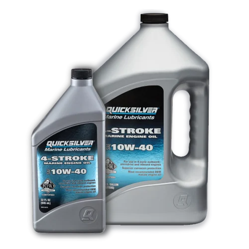 OEM Quicksilver Four Stroke 10W-40 Marine Engine Oil 8M0148476 8M0148477