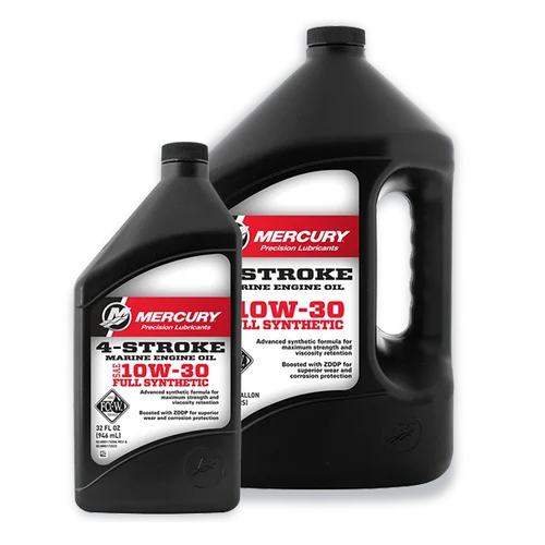 OEM Mercury Marine 10W30 Full Synthetic Oil Four Stroke 8M0173223 8M0173224