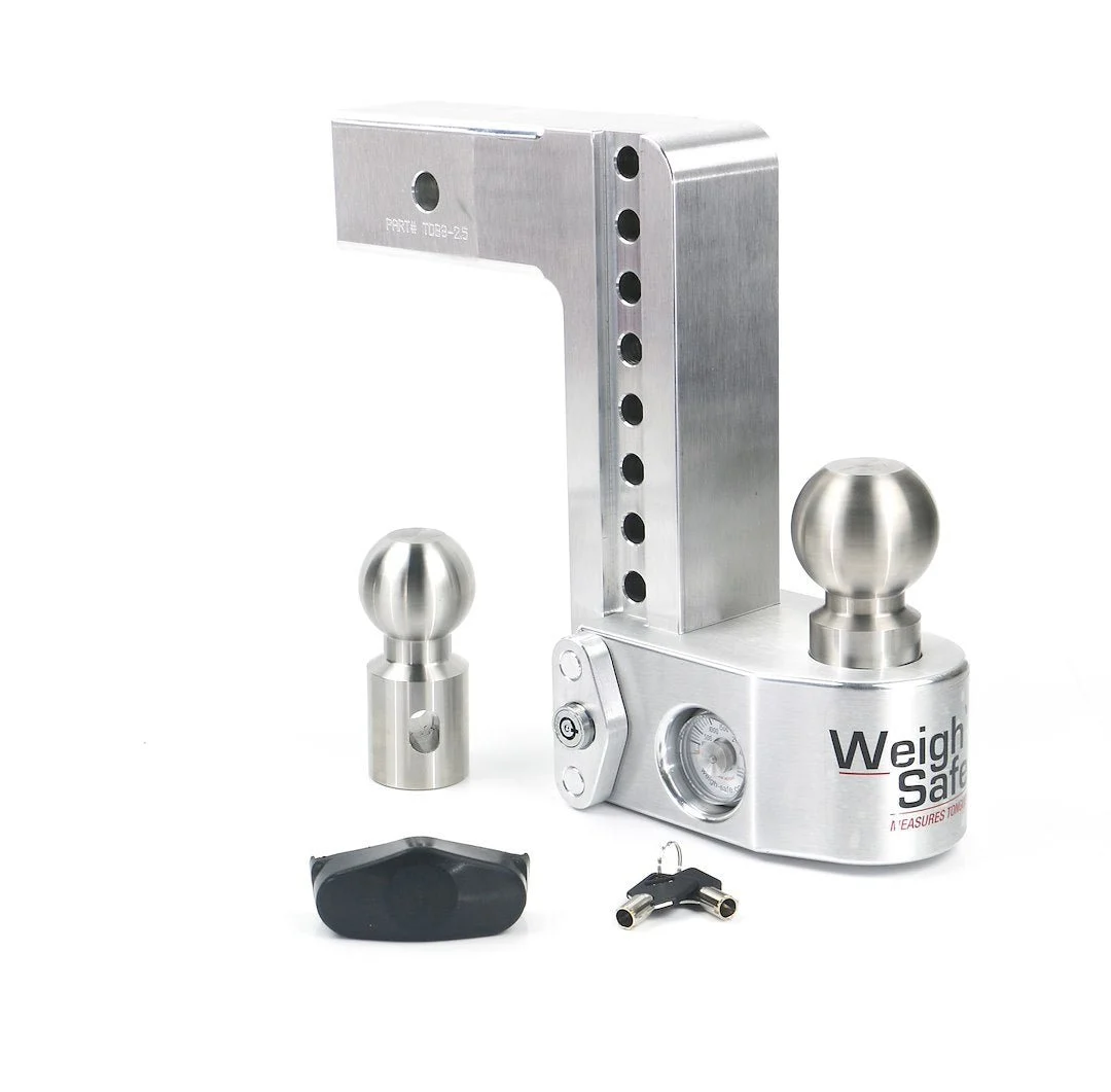Weigh Safe 8Inadj Ballmount 2.5Inshank – Marine Boat Replacement Part