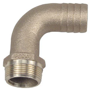 Perko 1-1/2 90 Deg Pipe/Hose Adapte 0063Dp8Plb