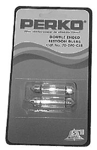 Perko - 12v-10w Festoon Bulb (2/cd) - 0071DP0CLR