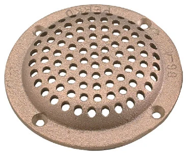 Perko - 3-1/2 Round Rbonze Strainer - 0086DP3PLB