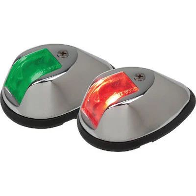 Perko LED Side Lt Chr-Vert Mount 2/Pk 0274M00Dp1