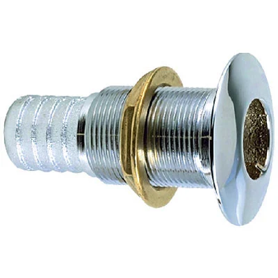 Perko 1-1/8 Chr Thru-Hull F/Hose 035006Adpc