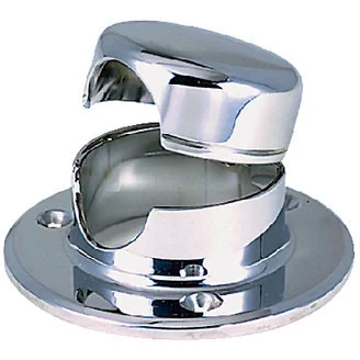 Perko Rope Deck Pipe with Hinged Cover 0757Dp0Chr
