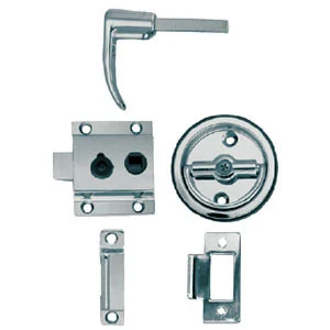 Perko Latch Set Flush Strike 1280Dp0Chr