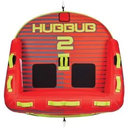 Full Throttle Hubbub 2 Towable Tube - 2 Rider - Red