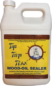 Sudbury Boat Care - Tip Top Teak - Teak Oil Sealer Gal - TS1002