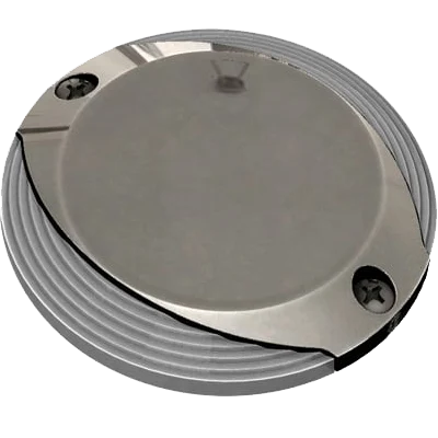Lumitec Scallop Pathway Light - Warm White - Stainless Steel Housing
