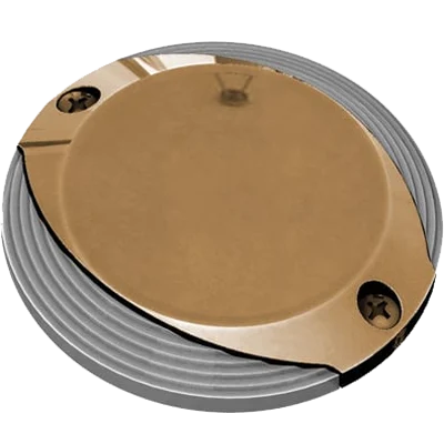 Lumitec Scallop Pathway Light - Warm White - Bronze Housing