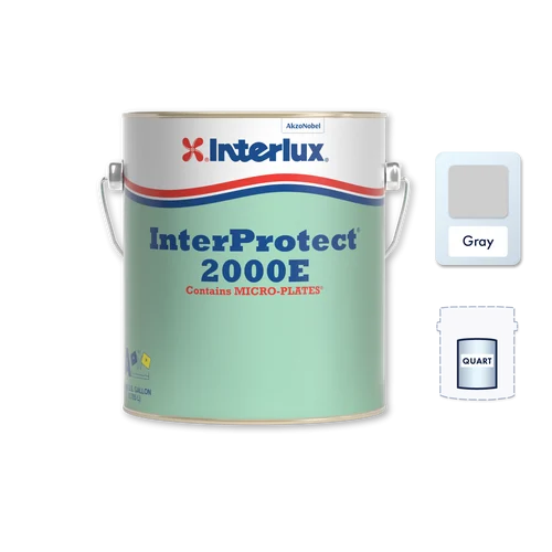 Interprotect 2000E Part A Epoxy Base, Gray (Quart) 2000E01EQ