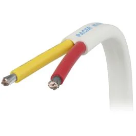 Pacer 10/2 AWG Safety Duplex Cable - Flat Cable - Red/Yellow - 500'