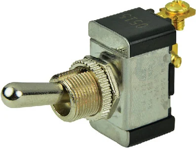 Marinco - Toggle Sw Chrm Spst Off-(on) - 1002002