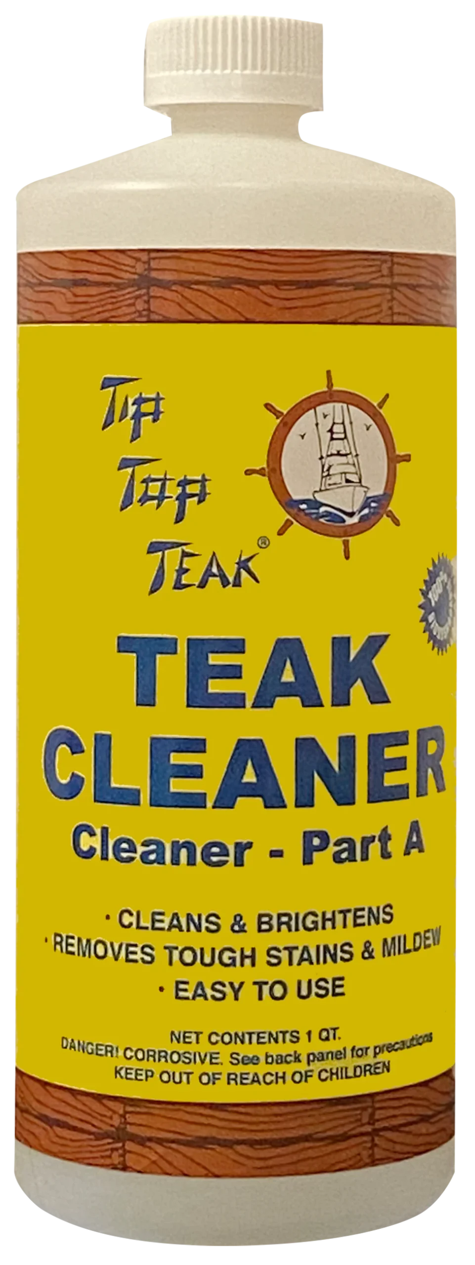 Tip Top Teak Cleaner Part A - Quart