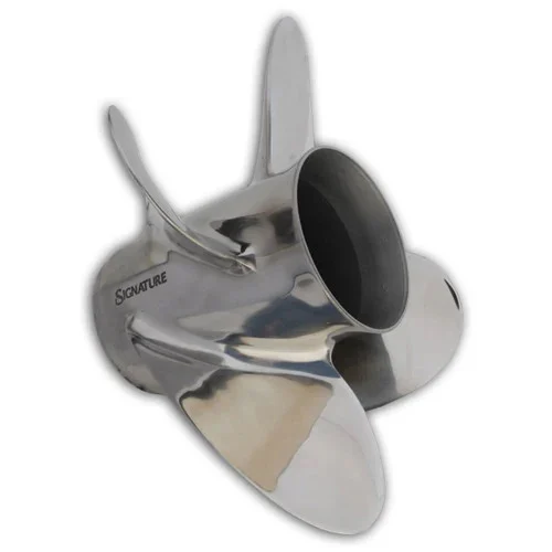 Hill Marine Signature Pleasure FOUR Blade Stainless Steel Propeller for Mercrusier Mercury Bravo Alpha 1 Volvo Penta SX