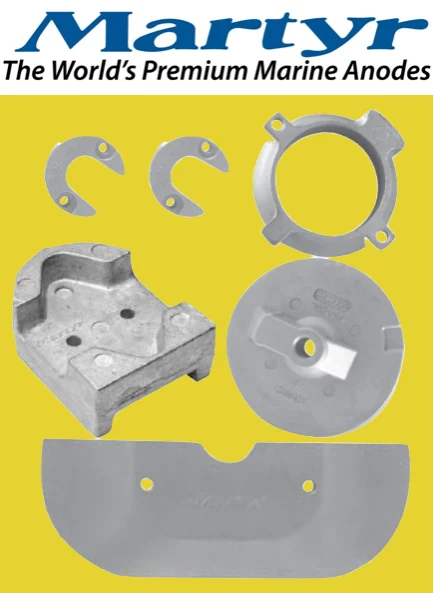 Martyr MerCruiser Alpha Gen 2 Anode Kit (Magnesium) CMALPHAKITM