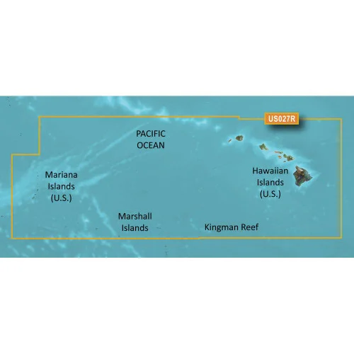 Garmin BlueChart g2 HD - HXUS027R - Hawaiian Islands - Mariana Islands - microSD/SD 010-C0728-20