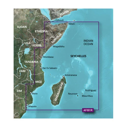 Garmin BlueChart g2 HD - HXAF001R - Eastern Africa - microSD/SD 010-C0747-20