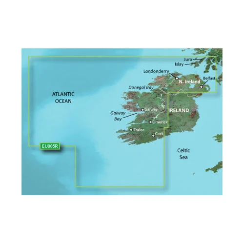 Garmin BlueChart g2 HD - HEU005R - Ireland, West Coast - microSD/SD 010-C0764-20