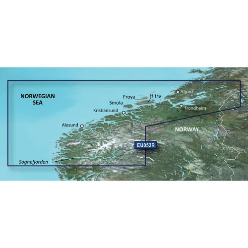 Garmin BlueChart g2 HD - HXEU052R - Sognefjorden - Svefjorden - microSD/SD 010-C0788-20