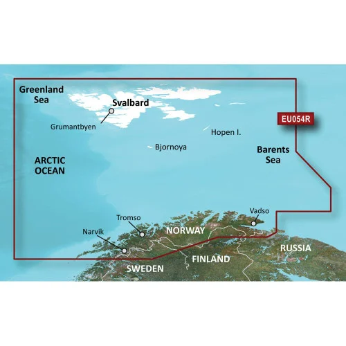 Garmin BlueChart g2 HD - HXEU054R - Vestfjd - Svalbard - Varanger - microSD/SD 010-C0790-20
