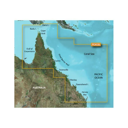 Garmin BlueChart g2 HD - HXPC413S - Mornington Island - Hervey Bay - microSD/SD 010-C0871-20