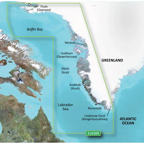 Garmin BlueChart g2 HD - HEU064R - Greenland - microSD/SD 010-C1001-20