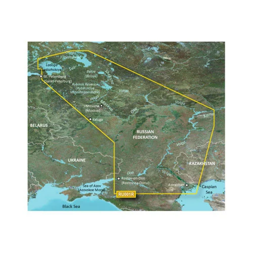Garmin BlueChart g2 HD - HXEU062R - Russian Inland Waterways - microSD/SD 010-C1048-20