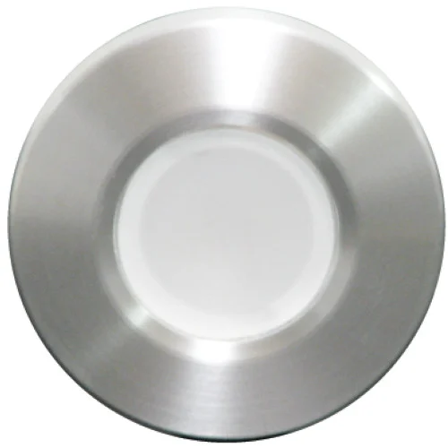 Lumitec Orbit - Flush Mount Down Light - Brushed Finish - 3-Color Blue/Red Non Dimming w/White Dimming Light 112508