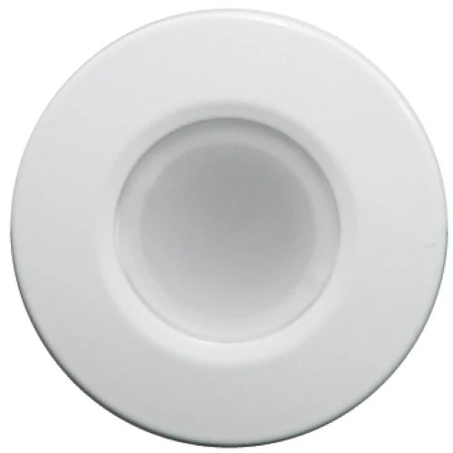 Lumitec Orbit - Flush Mount Down Light - White Finish - 4 Color Blue/Red/Purple/White Non Dimming 112520
