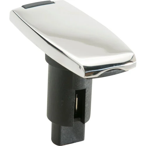 Attwood LightArmor Plug-In Base - 3 Pin - Stainless Steel - Rectangle 910V3SS-7