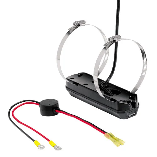 Humminbird XTM-9-HW-MSI-T MEGA SI+/DI+ Dual Spectrum CHIRP Trolling Motor Transducer w/Temp 710283-1