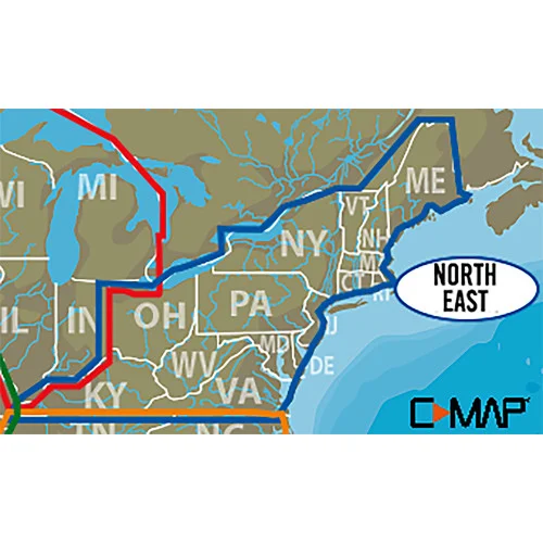 Lowrance C-MAP Lake Insight HD Northeast US