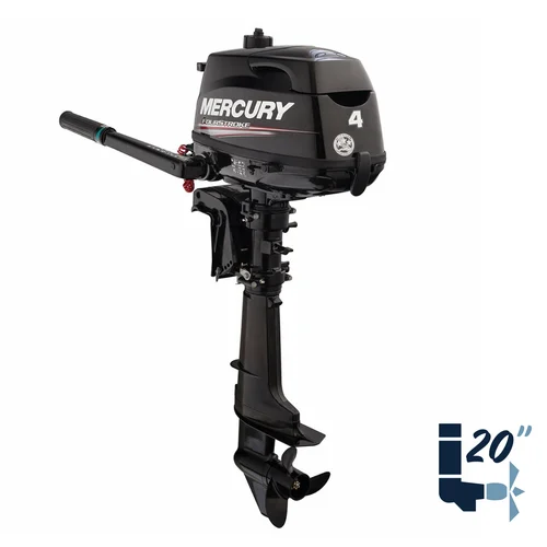 New Mercury 4MLH 20" Shaft Four Stroke Tiller Outboard 1F04211KK