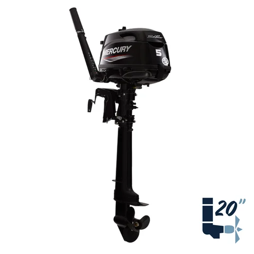 New Mercury 5MLHA 20" Shaft Sail Power Four Stroke Tiller Outboard 1F05216KK