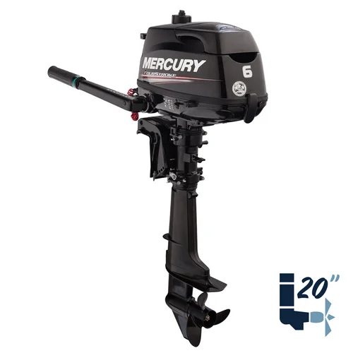New Mercury 6MLH 20" Shaft Four Stroke Tiller Outboard 1FX6211KK