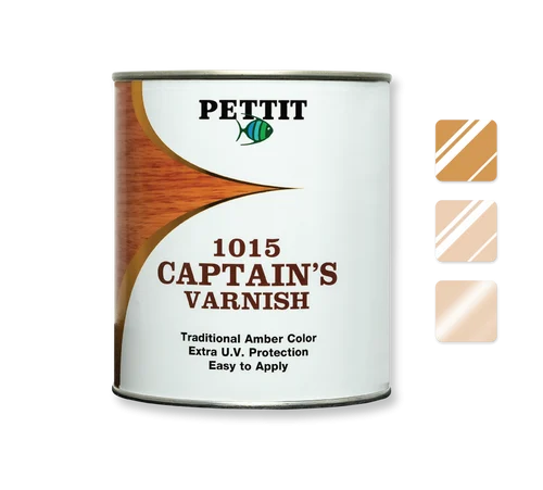 Pettit Captain's Varnish Marine Wood Varnish (1015 / V-975)