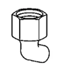 OEM Quicksilver/Mercury 496 Water Rail Connector 1/PR 863116A 1
