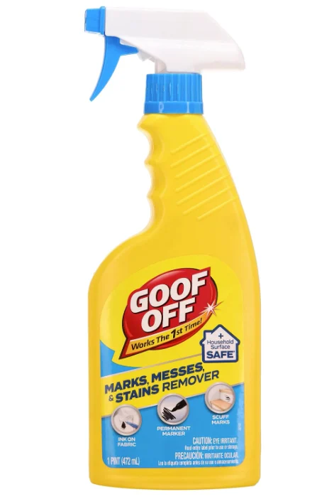 Goof Off Heavy Duty Spot Remover and Degreaser, Trigger Spray 16-Ounce FG720
