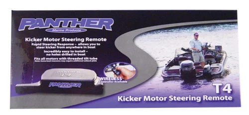 PANTHER T4 THROUGH TILT TUBE ELECTRO STEER - SALTWATER 550103