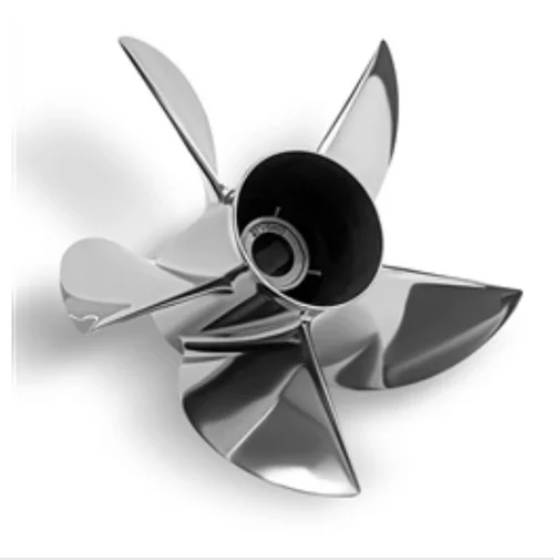 Hill Marine Stainless Steel Propeller Signature 400 TH Cleaver 15 Degree Rake for Mercury Outboard 15-1/4 Diameter Right Hand