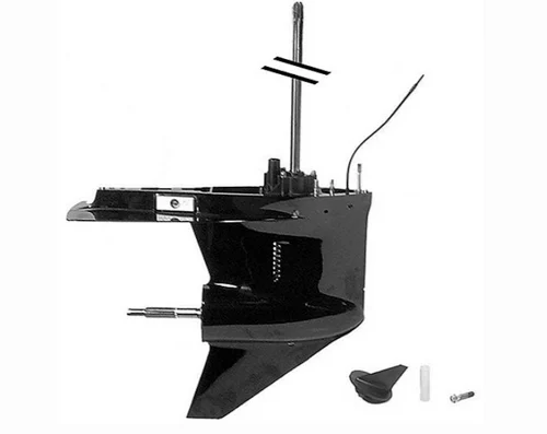 OEM Mercury / Quicksilver V6 Outboard 135 - 200 HP (2.5L) 2-Stroke Lower Unit Gearcase Housing (25") Assembly Complete 1647-9148T85