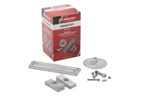 OEM Mercury 135-200hp 4-Cylinder Verado 75-115hp & 135-250hp OptiMax Aluminum Anode Kit 97-8M0107551