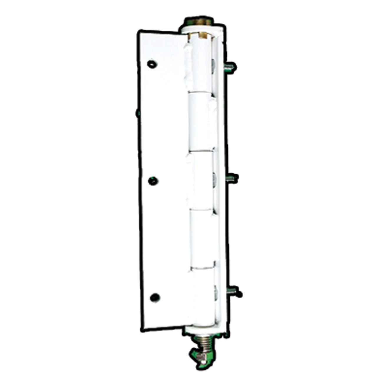 Rieco Titan 11531 EZ Swing Brackets for Camper Jacks - White, 2 Pack - 11531