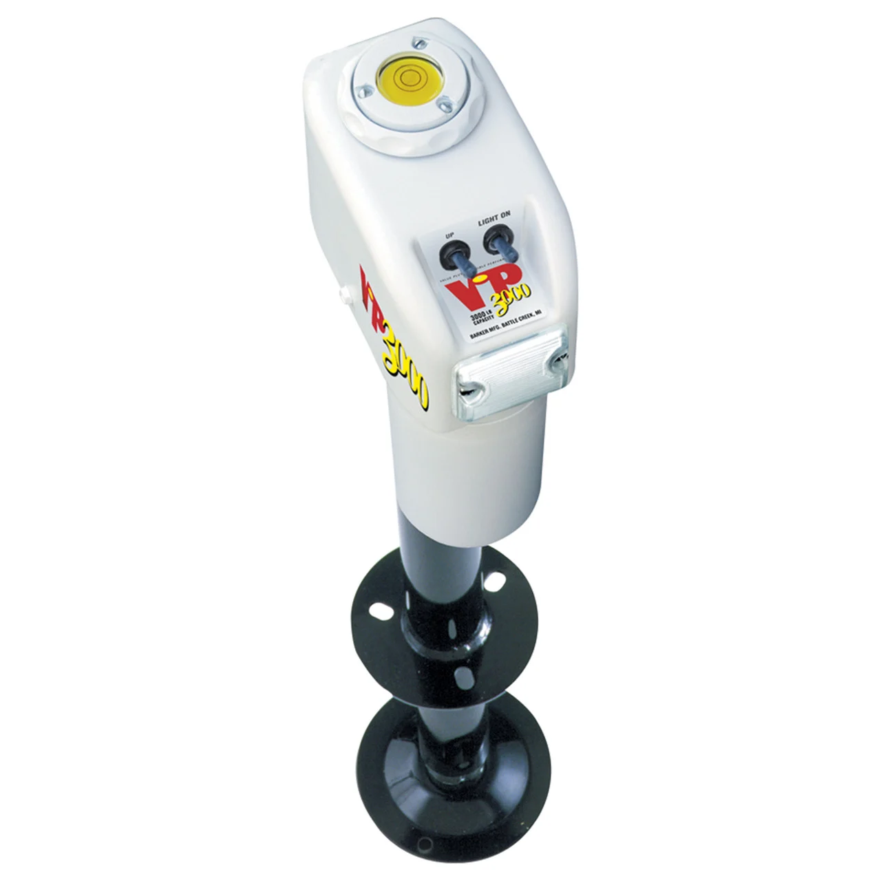 Barker 31558 VIP 3500 Power Jack - 24" Stroke, White - 31558